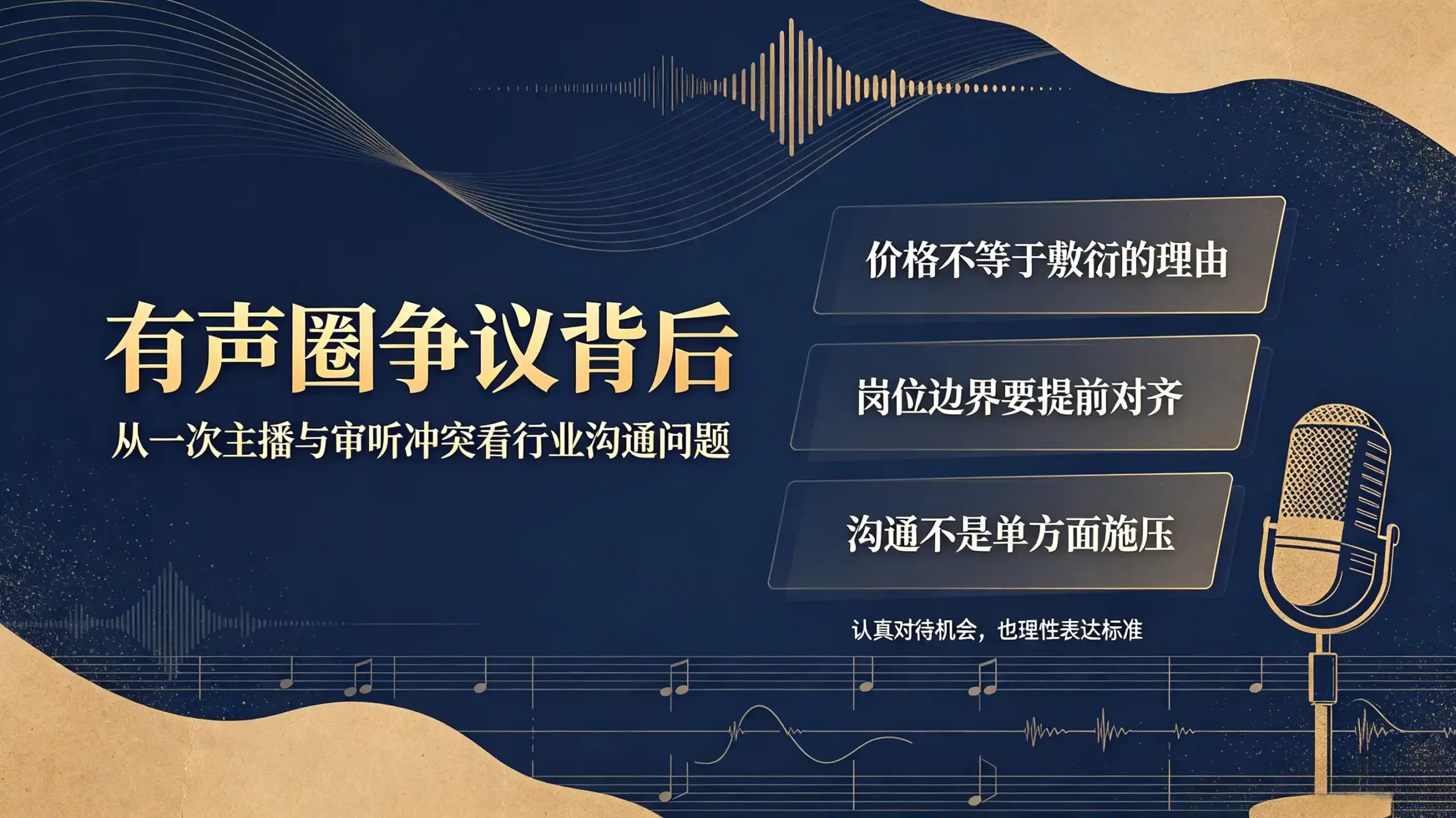 关于鑫磊有声与剧组审听争议的行业感悟-凤翼天翔剧社